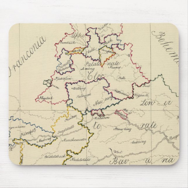 Bavaria Mouse Mat (Front)
