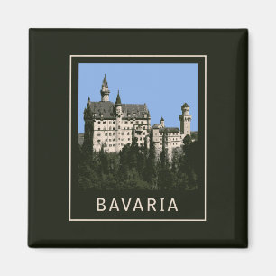 Bavaria Neuschwanstein Magnet