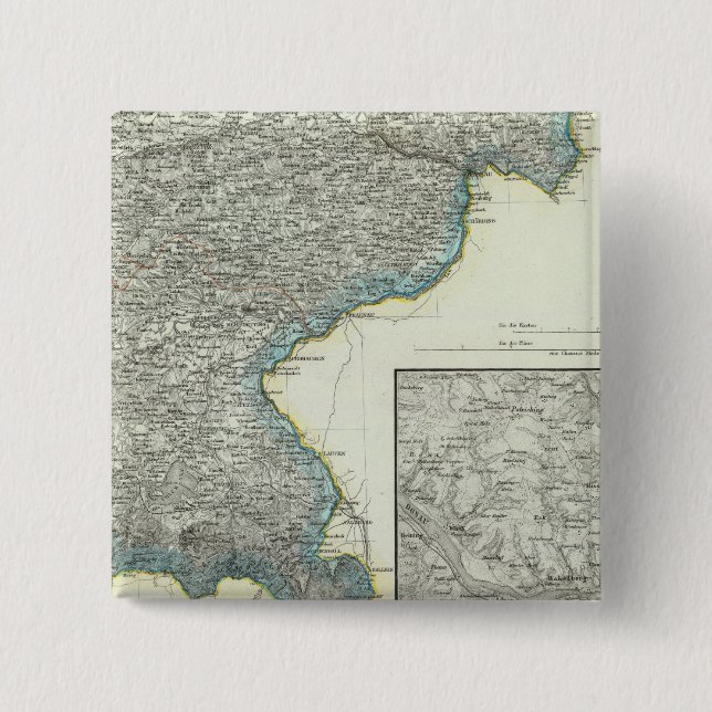 Bavaria, Passau 15 Cm Square Badge (Front)