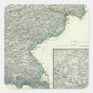 Bavaria, Passau Square Sticker