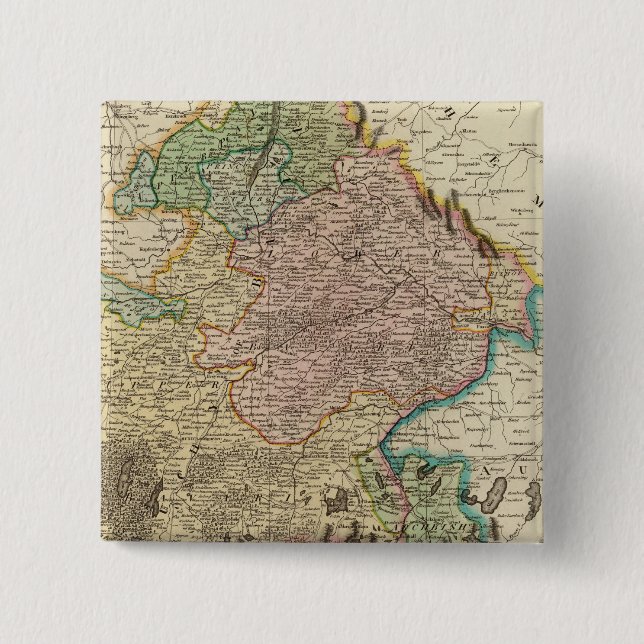 Bavaria proper 15 cm square badge (Front)