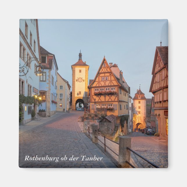 Bavaria, Rothenburg ob der Tauber Magnet (Front)