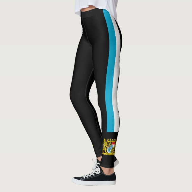 Bavaria stripes flag leggings (Left)