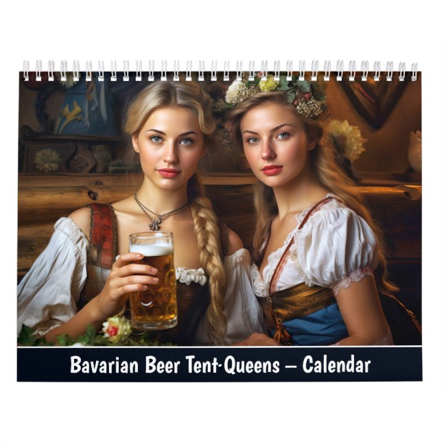 Bavarian Beer Tent Queens – Calendar (Cover)