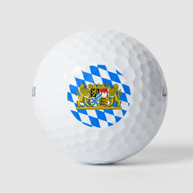 Bavarian Coat of arms Golf Balls (Front)