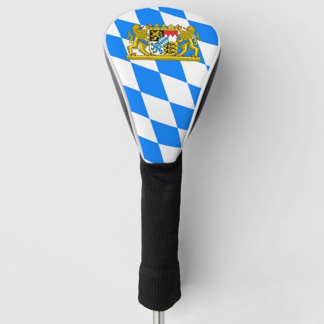 Bavarian Coat of arms Golf Head Cover (Front)