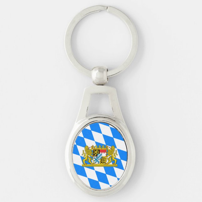 Bavarian Coat of arms Key Ring (Front)