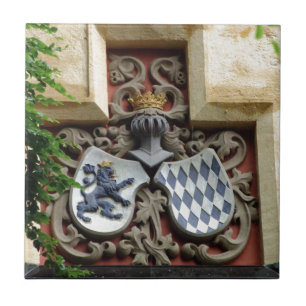 Bavarian Coat of Arms Tile