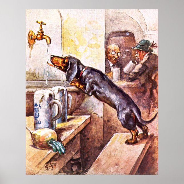 Bavarian Dog Poster (Front)