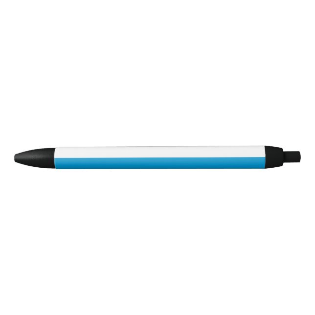 Bavarian Flag Black Ink Pen (Front)