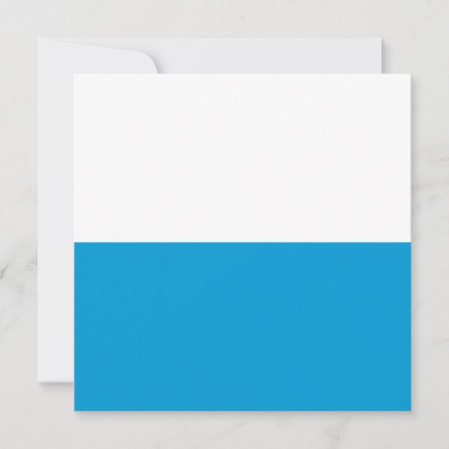 Bavarian Flag Card (Front)