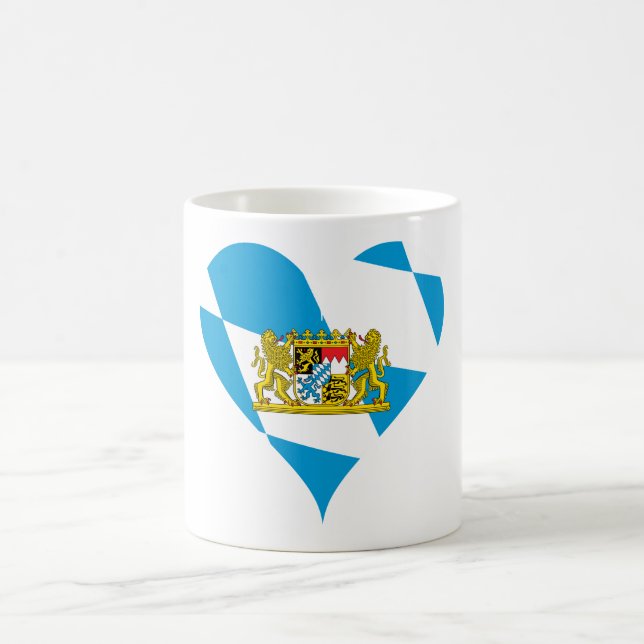 Bavarian flag coffee mug (Center)