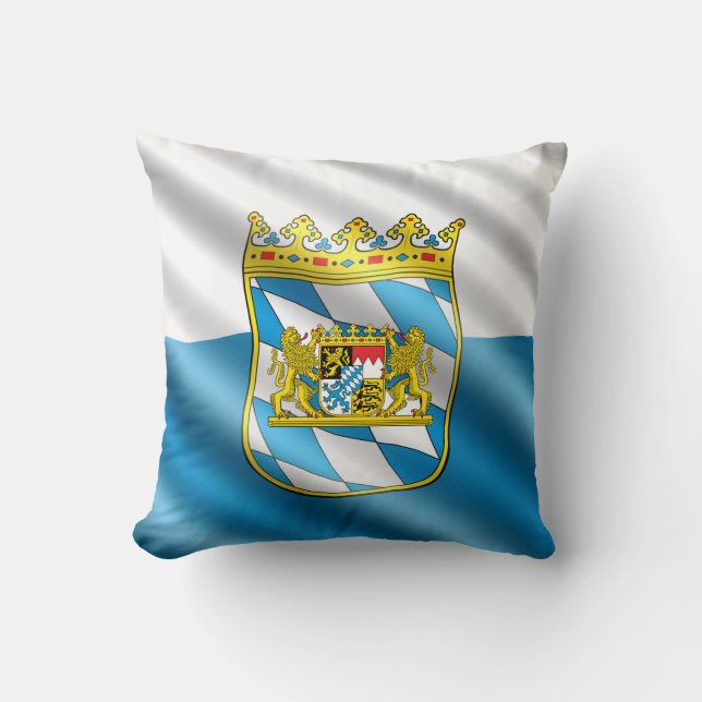 Bavarian flag cushion (Front)