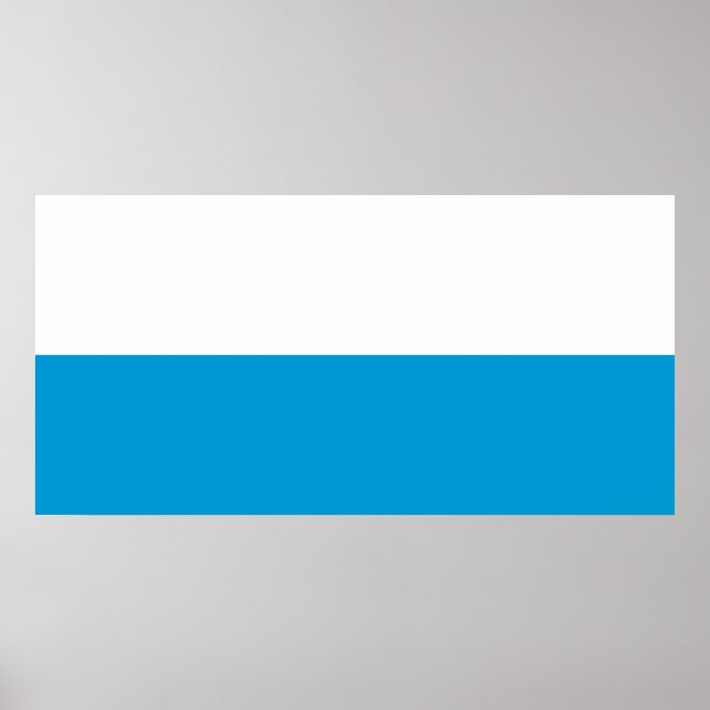 Bavarian Flag Poster (Front)