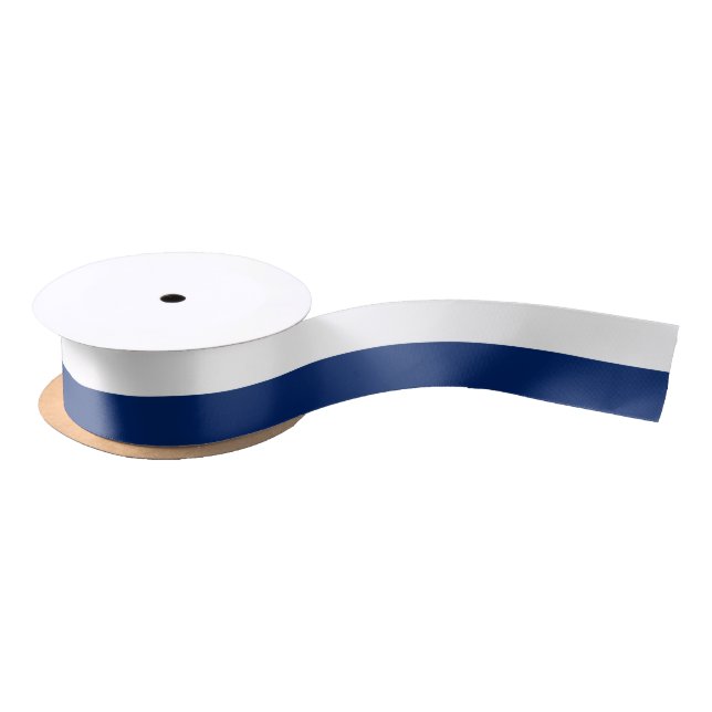 Bavarian flag ribbon satin ribbon (Spool)