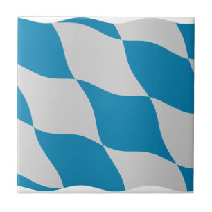 Bavarian flag - transparent background tile