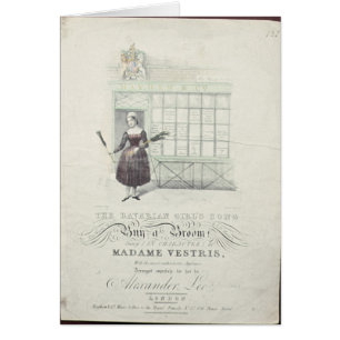 Bavarian Girls Song by Maxim Gouci, song sheet