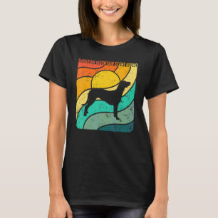 Bavarian Mountain Scent Hound Vintage Sunset Mum D T-Shirt