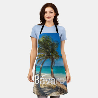 Bavaro Beach Caribbean Dominican Republic Souvenir Apron