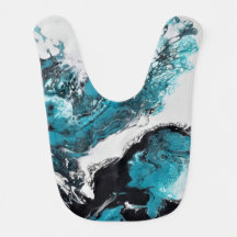 Bavoir Baby abstract artist.