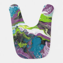 Bavoir Baby abstract artist.