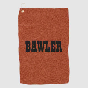 Bawler Baller Golf Towel