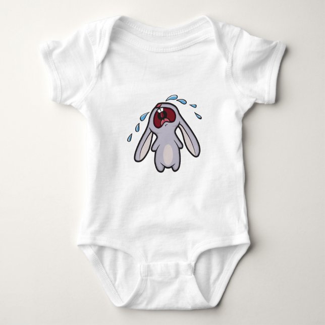 Bawling Bunny Infant Creeper (Front)
