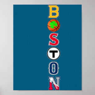 Bawstonownie Srtseam Fan Boston M New England Poster