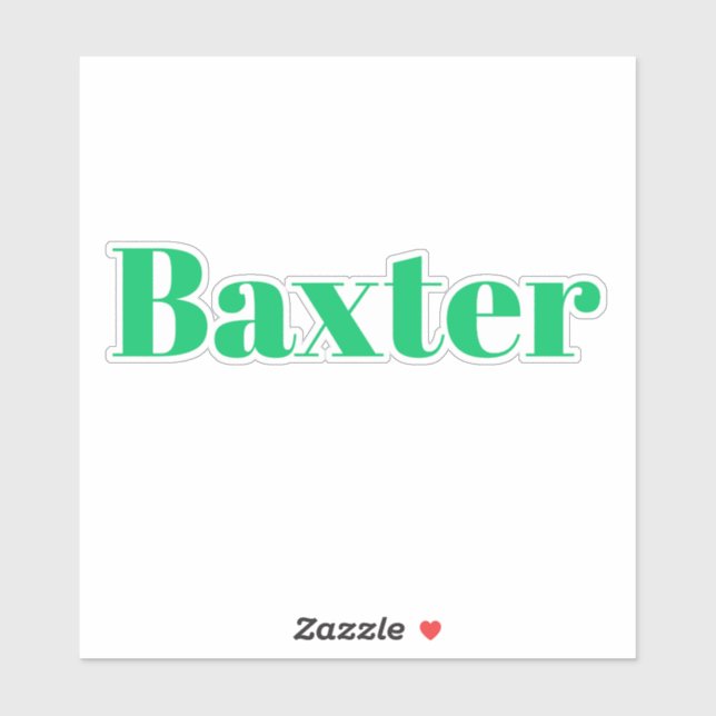 Baxter (Sheet)