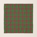 Baxter Clan Tartan with your monogram / initials Scarf<br><div class="desc">This chiffon scarf features the official Baxter Clan tartan from 1856. 
Alternative names: Baxter of Balgavies. Buchanan. 
Crown copyright. Source: Scottish Register of Tartans</div>