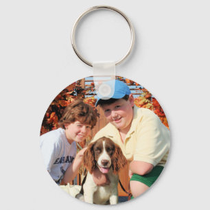 Baxter - English Springer Spaniel Photo-03 Key Ring