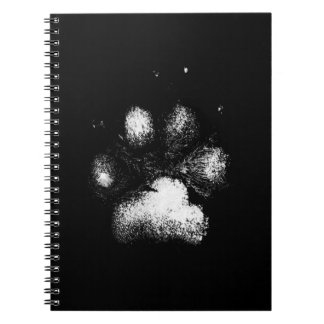 Baxter Paw Print Notebook