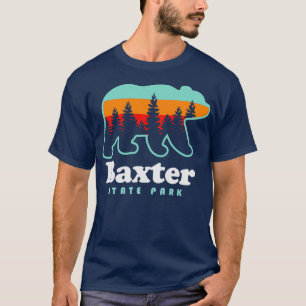 Baxter State Park Bear Maine Camping T-Shirt