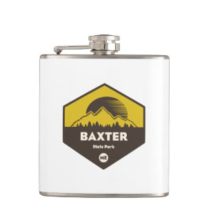 Baxter State Park, Maine Hip Flask