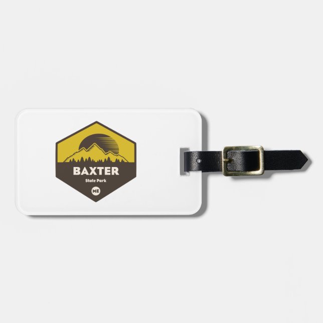 Baxter State Park, Maine Luggage Tag (Front Horizontal)