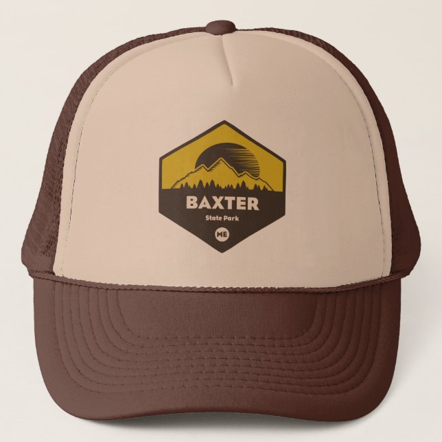 Baxter State Park, Maine Trucker Hat (Front)