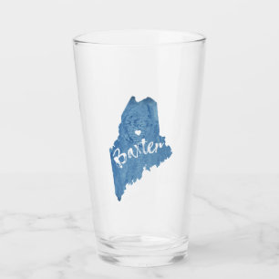 Baxter State Park Maine Wood Grain Glass