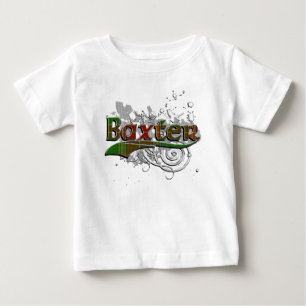 Baxter Tartan Grunge Baby T-Shirt