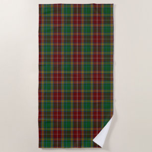 Baxter Tartan Plaid Beach Towel