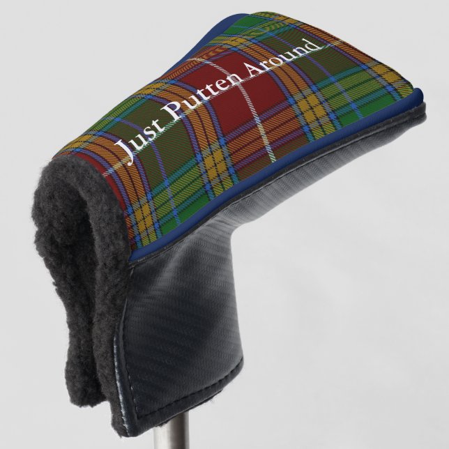 Baxter Tartan Plaid Putter Cover (3/4 Front)