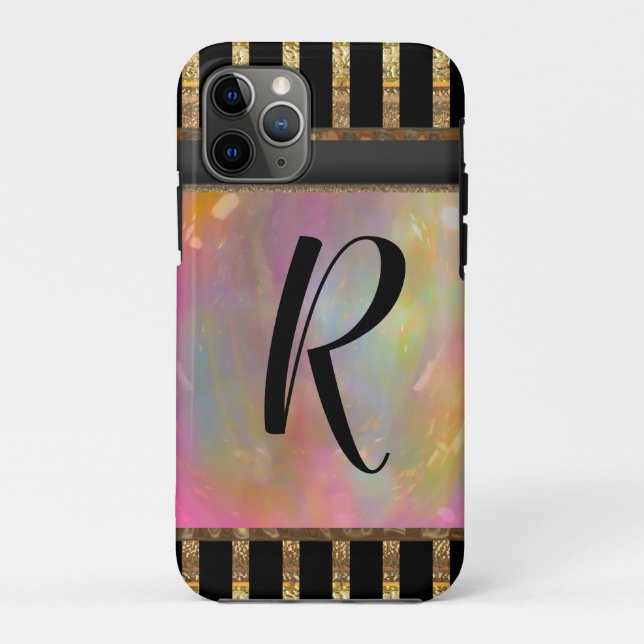 Baxterhayes Unique Beautiful Chic Monogram Case-Mate iPhone Case (Back)