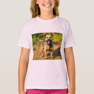 Bay Area Border Terriers – Risograph Style Dog Art T-Shirt