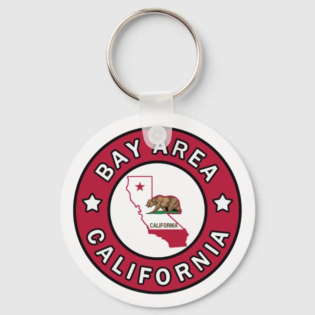 Bay Area California keychain (Front)