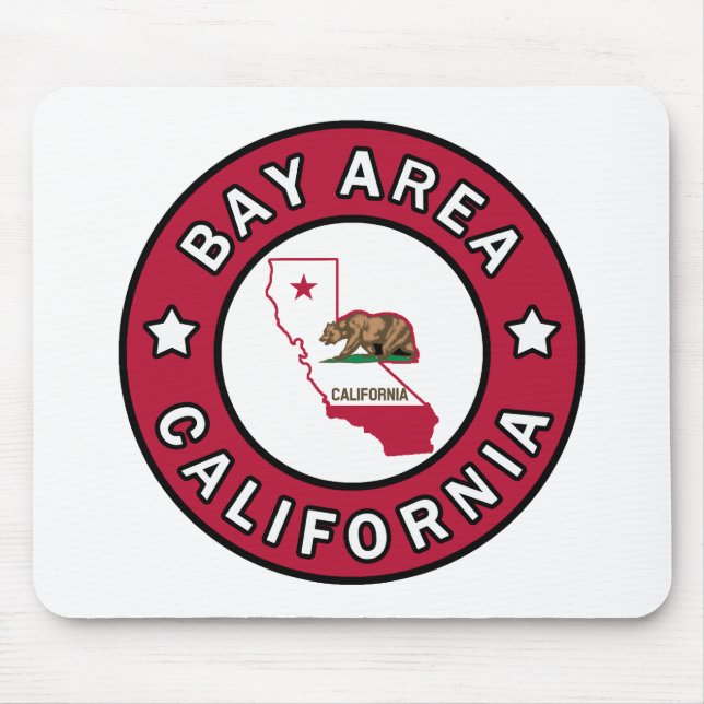 Bay Area California Mouse Mat (Front)