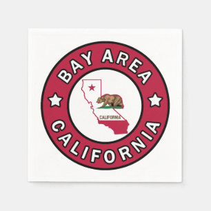 Bay Area California Napkin