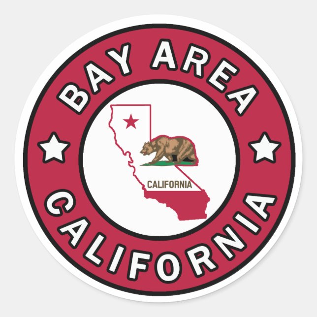 Bay Area California sticker (Front)