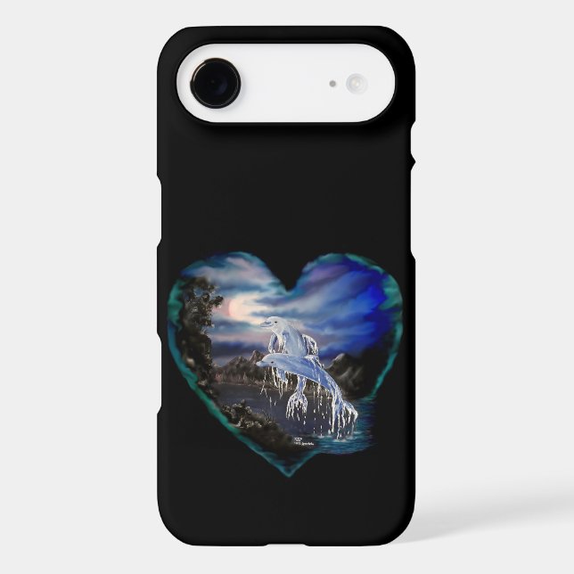 Bay at Night , Dolphin Love (Back)