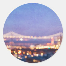 Bay Bridge Glow - San Francisco Sticker