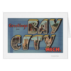 Bay City, Michigan - Large Letter Scenes