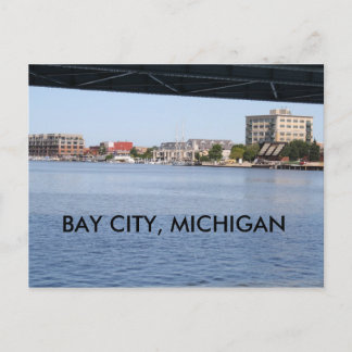 BAY CITY, MICHIGAN POST CARD